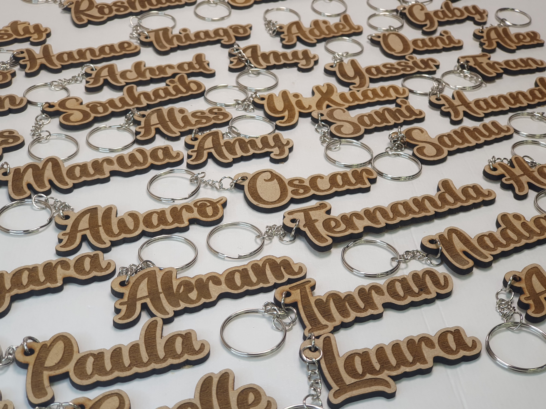 LLaveros personalizados
