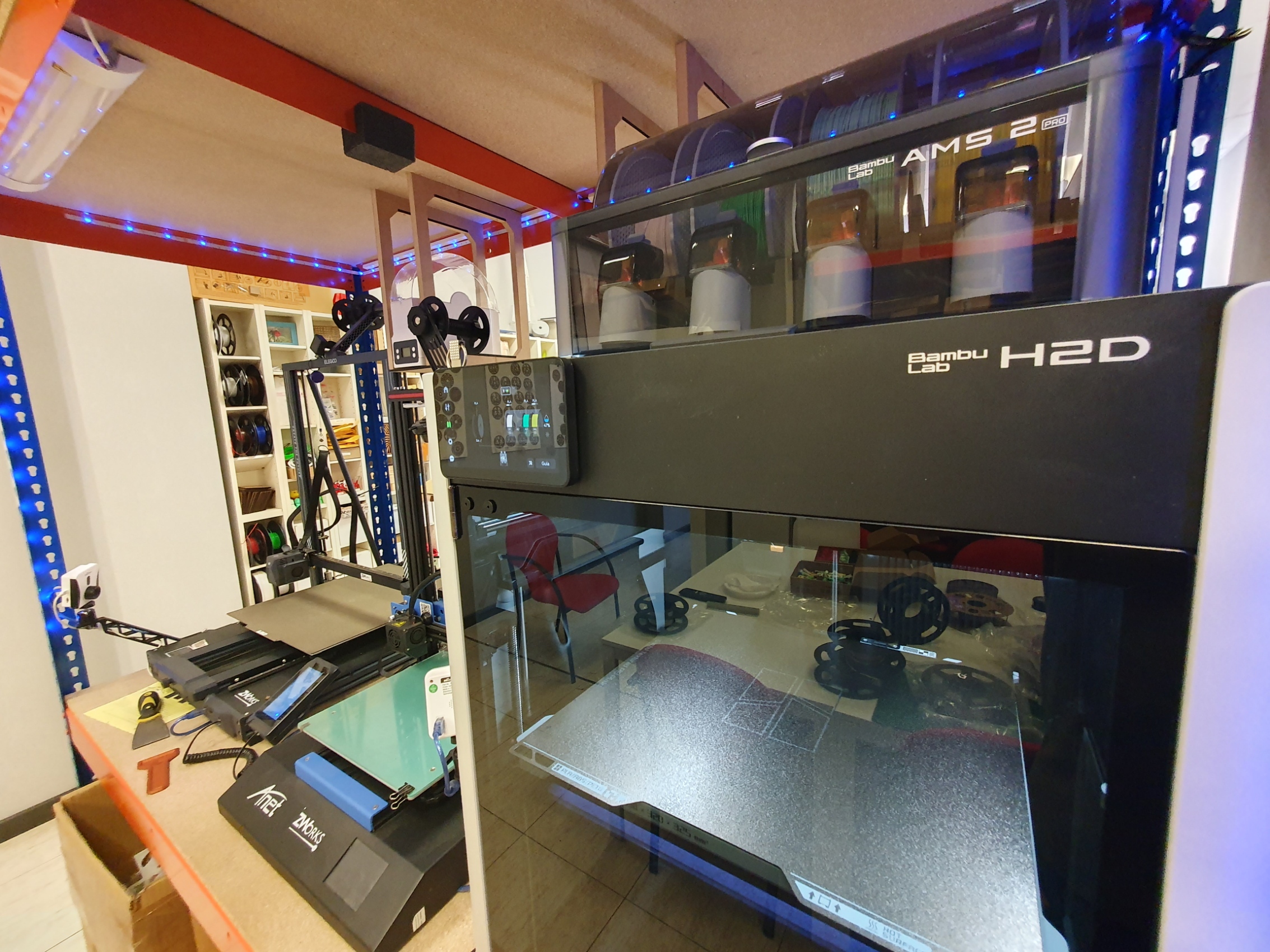 Impresoras 3D Elegoo, Creality, Bambulab