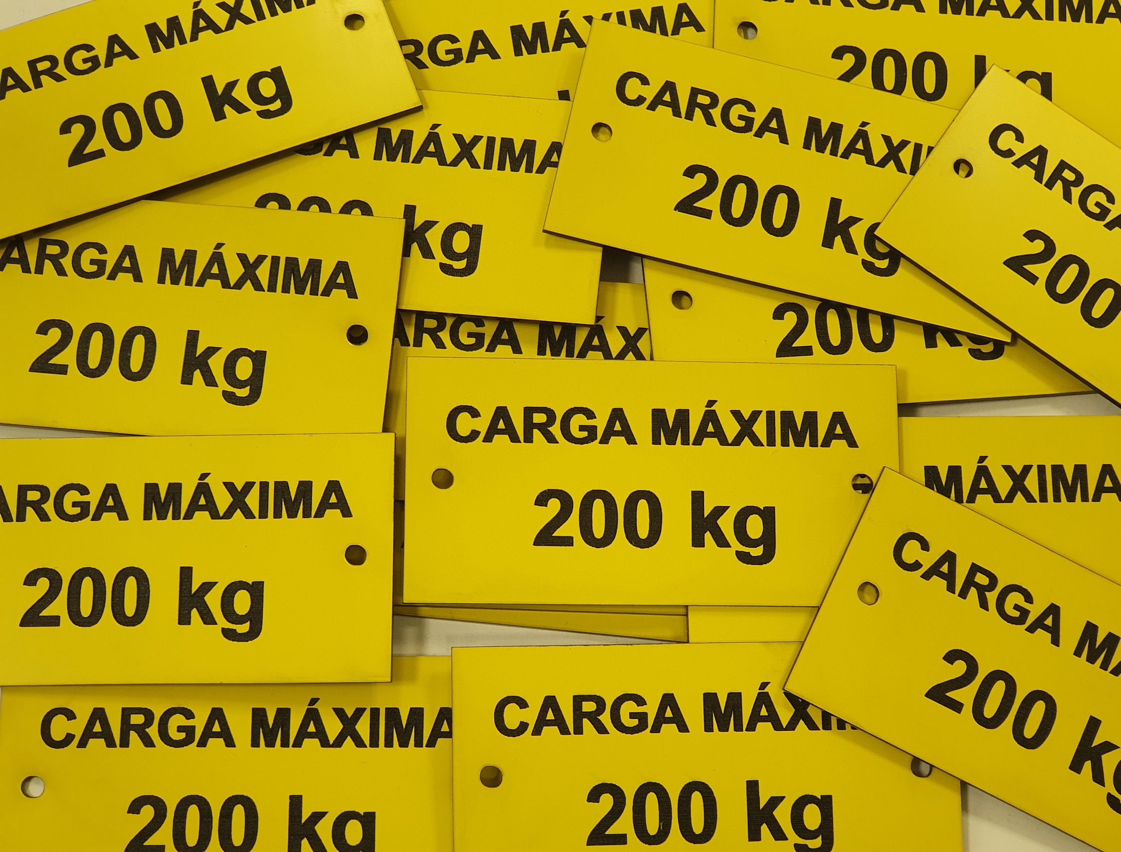 Placas de identificación